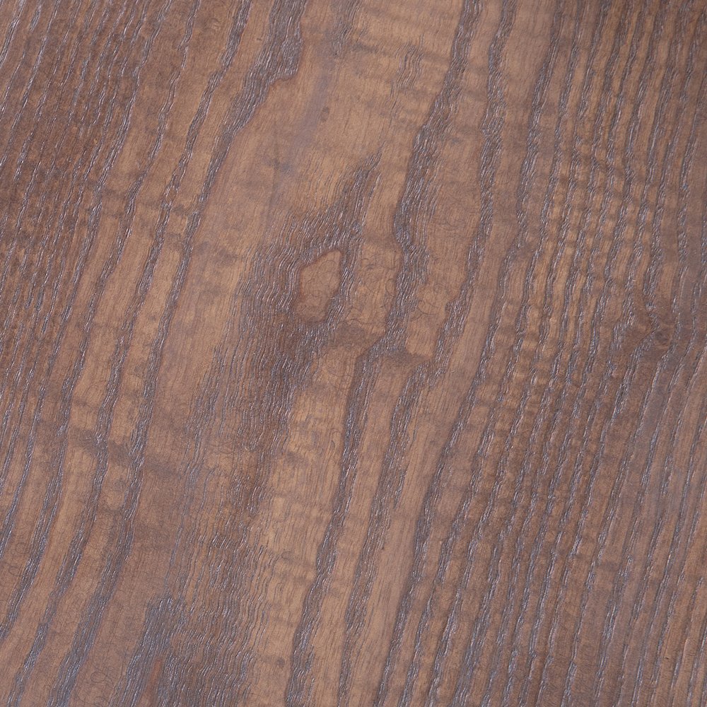 Gray Wash Dark Driftwood X-Back Chair. Picture 12