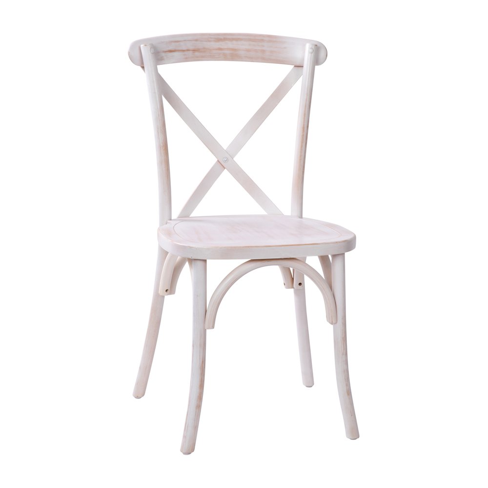Lime Wash X-Back Chair. Picture 11