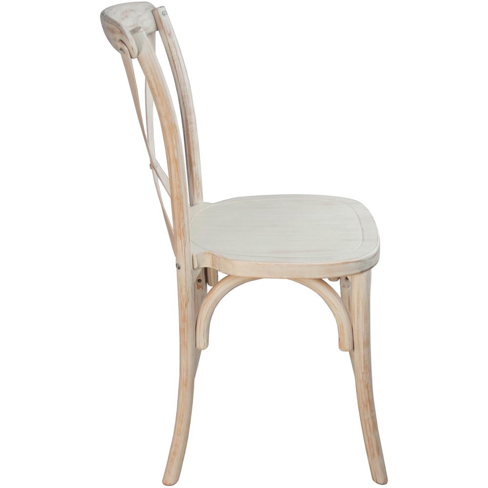 Lime Wash X-Back Chair. Picture 7