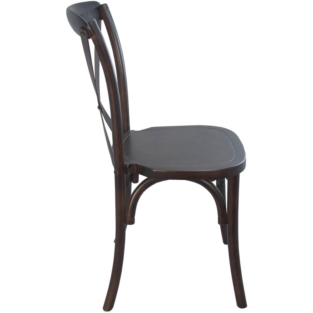 Walnut X-Back Chair. Picture 7