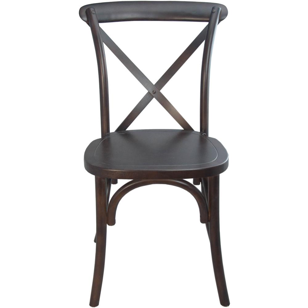 Walnut X-Back Chair. Picture 8