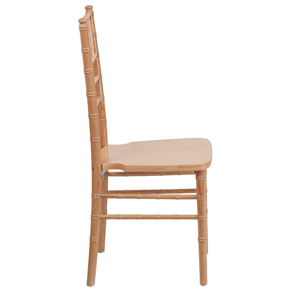 Natural Wood Chiavari Chair. Picture 8