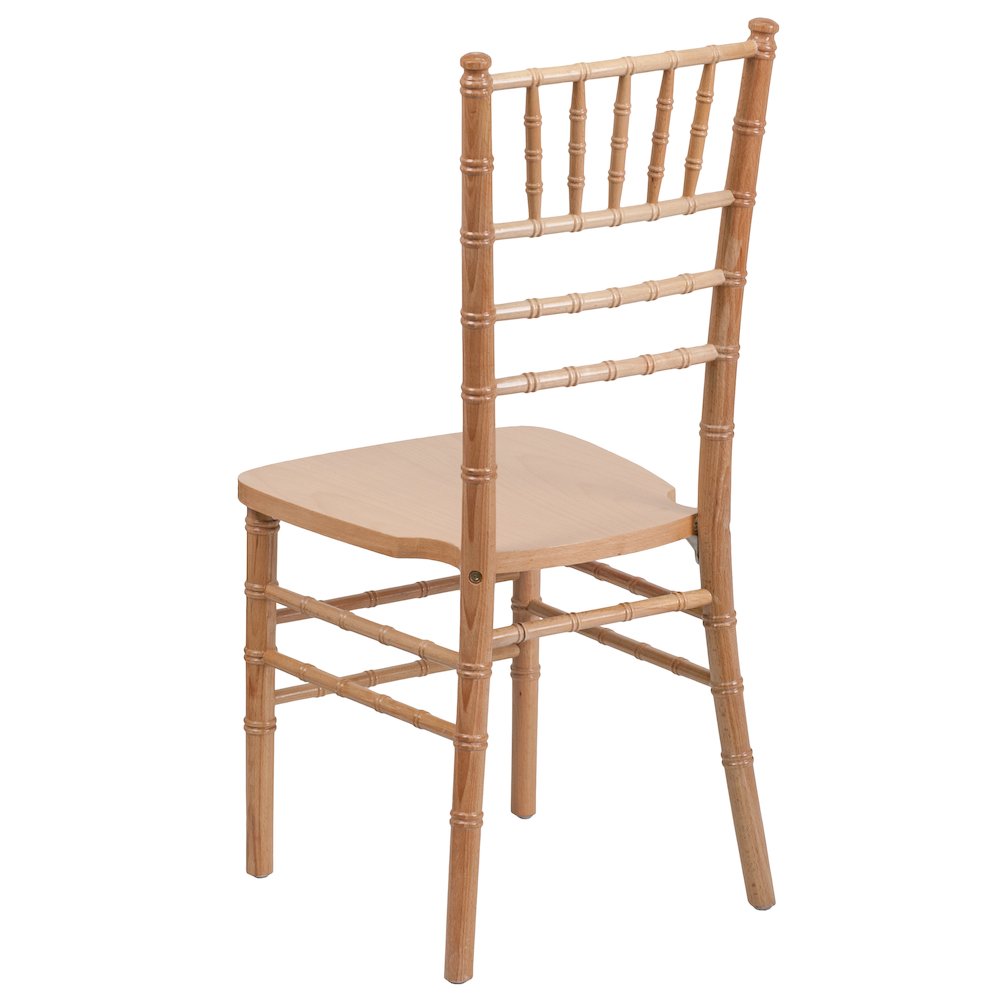 Natural Wood Chiavari Chair. Picture 6