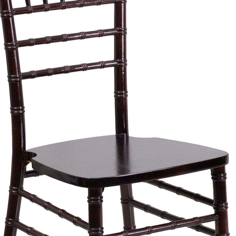 Walnut Wood Chiavari Chair. Picture 10