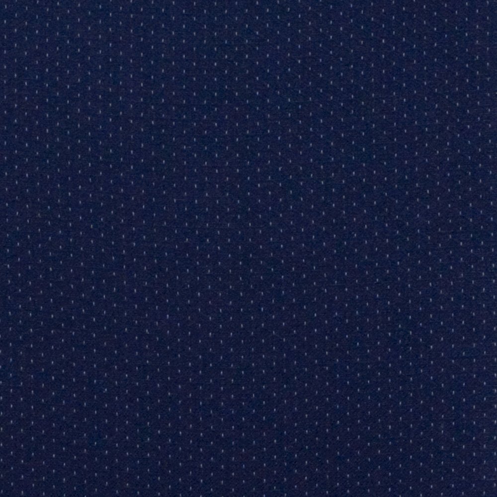 Heavy Duty Navy Blue Dot Fabric Stack Chair. Picture 12