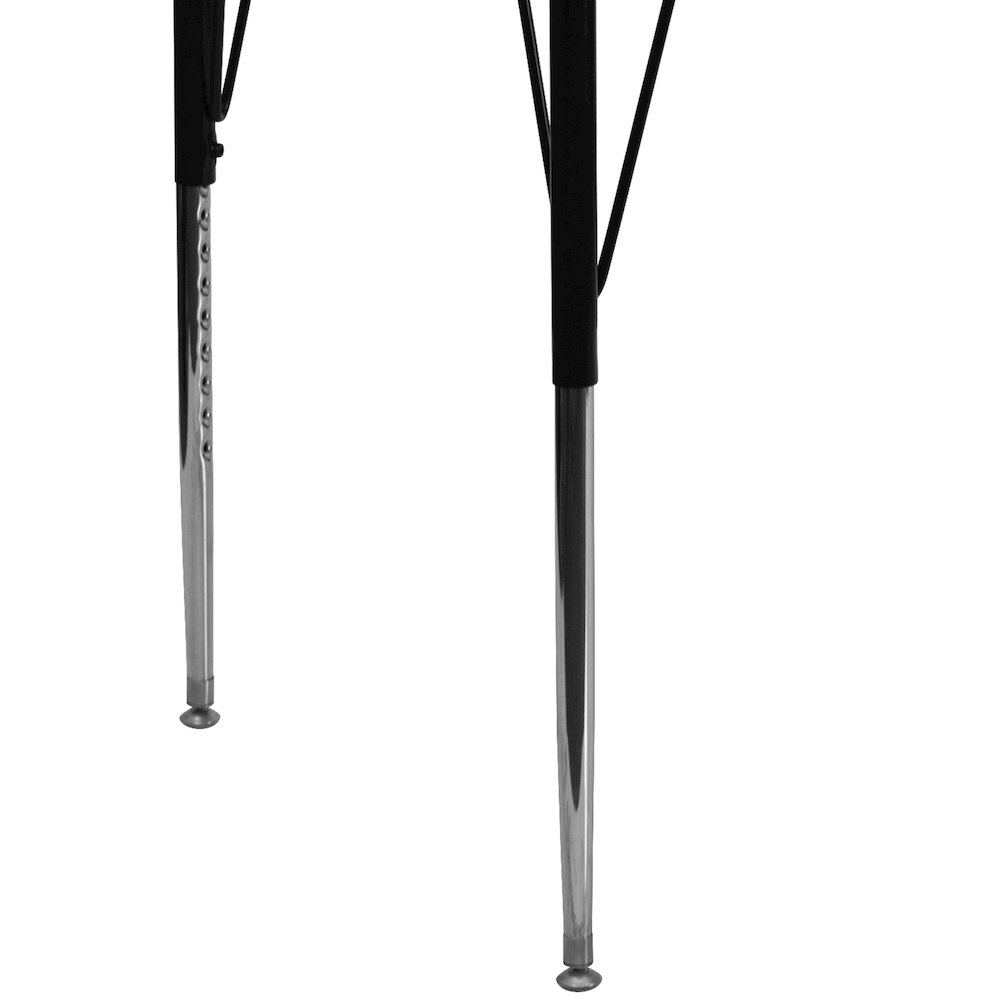 30''W x 48''L Oak Thermal Activity Table - Standard Height Adjustable Legs. Picture 9