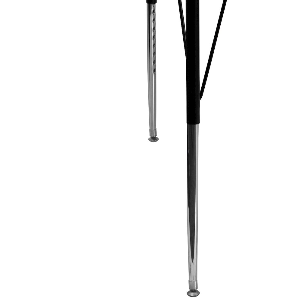 60''W x 66''L Horseshoe Grey Thermal Activity Table - Standard Height Legs. Picture 4