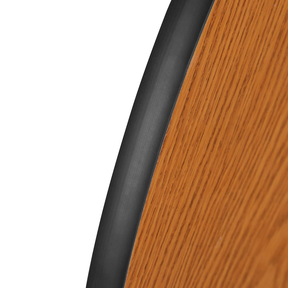60" Half Circle Oak Thermal Activity Table - Height Short Legs. Picture 10