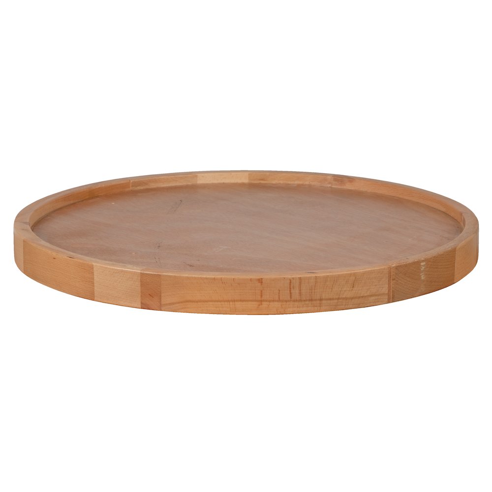 24" Round Butcher Block Style Table Top. Picture 7