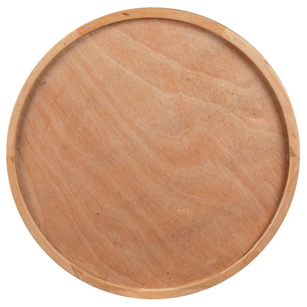 24" Round Butcher Block Style Table Top. Picture 9