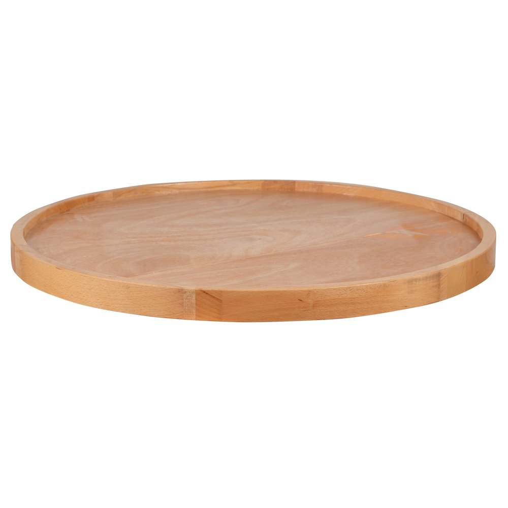 30" Round Butcher Block Style Table Top. Picture 7