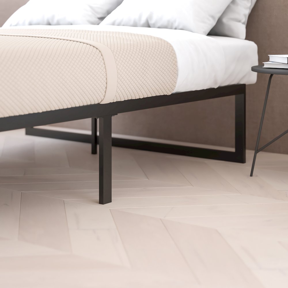 14 in Metal Platform Bed Frame - (Queen). Picture 10