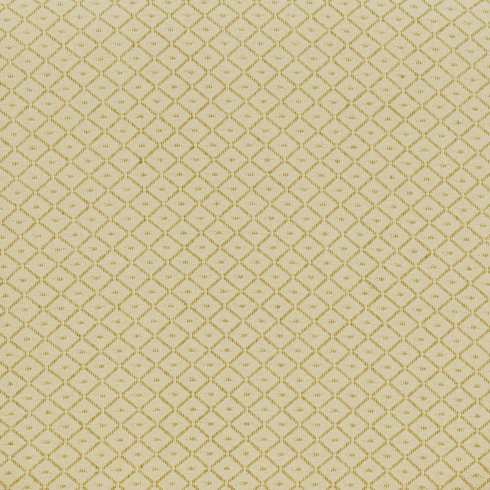 18.5''W Stacking Church Chair in Beige Patterned Fabric - Gold Vein Frame. Picture 6