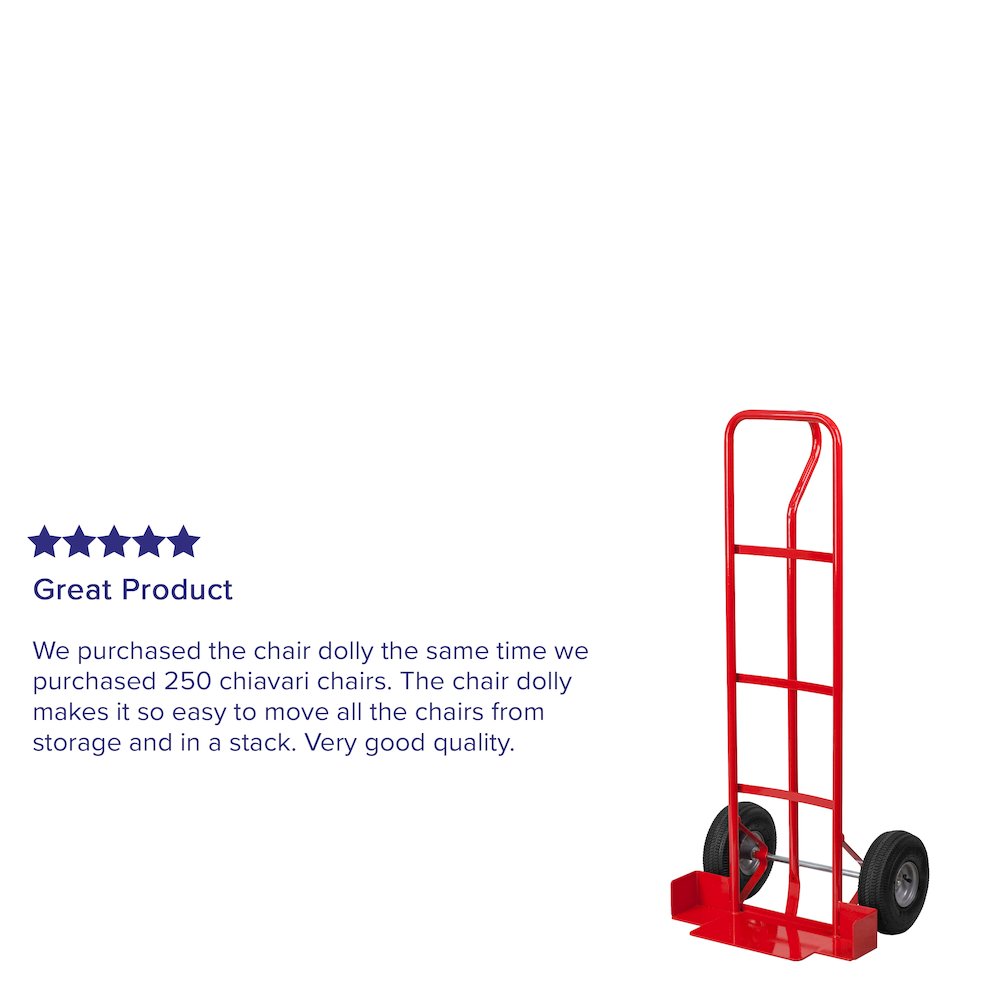 Heavy Duty Metal Chiavari Stack Chair Dolly. Picture 4
