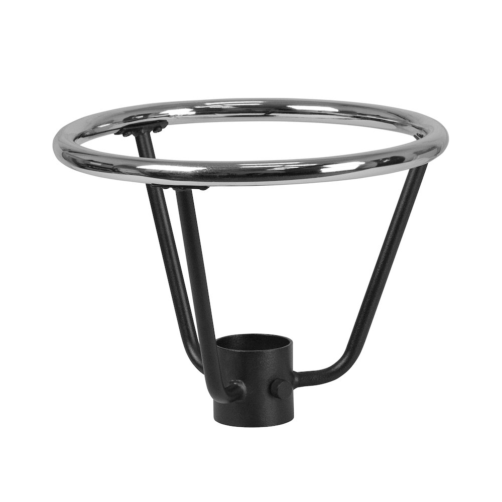 Bar Height Table Base Foot Ring with 3.25'' Column Ring - 16'' Diameter. Picture 1