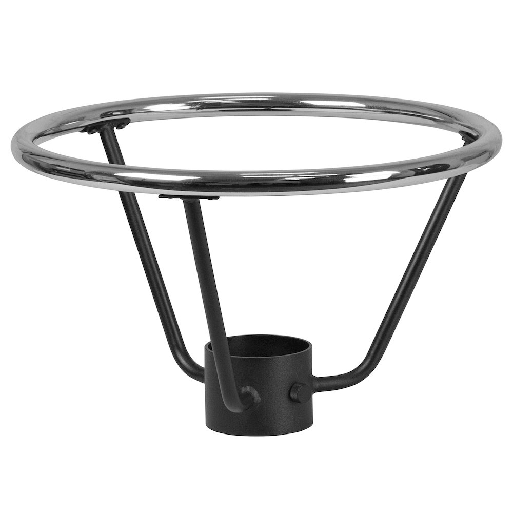 Bar Height Table Base Foot Ring with 4.25'' Column Ring - 19.5'' Diameter. Picture 1