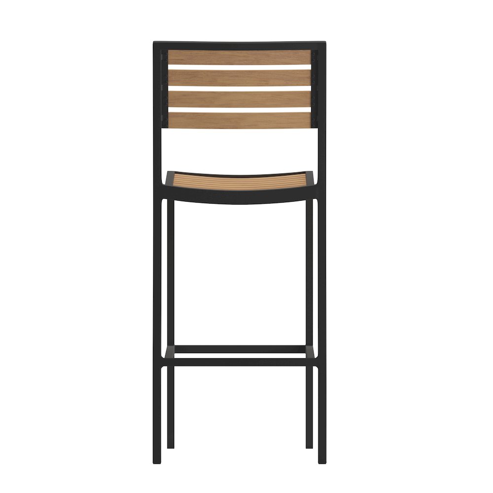 Contemporary All-Weather Patio Bar Stool. Picture 8