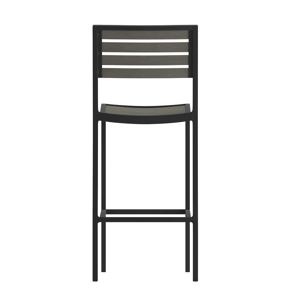 Contemporary All-Weather Patio Bar Stool. Picture 8