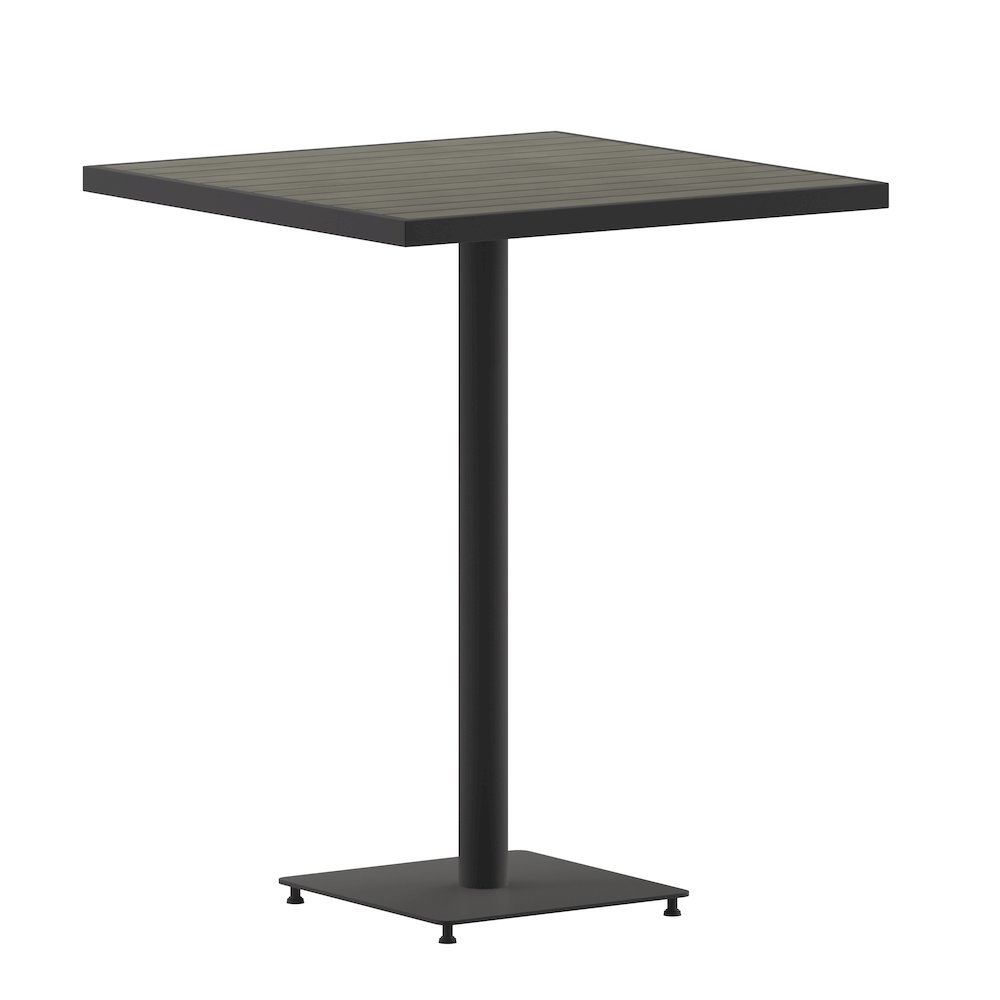 Modern Indoor/Outdoor Patio Dining Table For 4. Picture 1