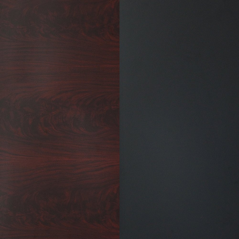 24'' x 30'' Rectangular Table Top with Black or Mahogany Reversible Laminate Top. Picture 2