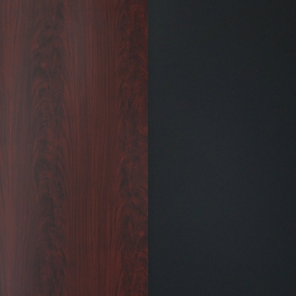 30'' Square Table Top with Black or Mahogany Reversible Laminate Top. Picture 3