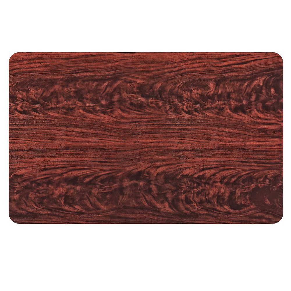 30'' x 48'' Rectangular Table Top with Black or Mahogany Reversible Laminate Top. Picture 8