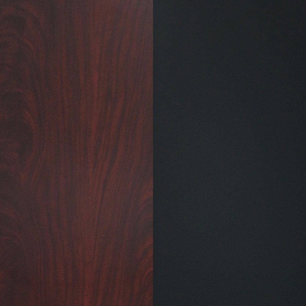 42'' Round Table Top with Black or Mahogany Reversible Laminate Top. Picture 3