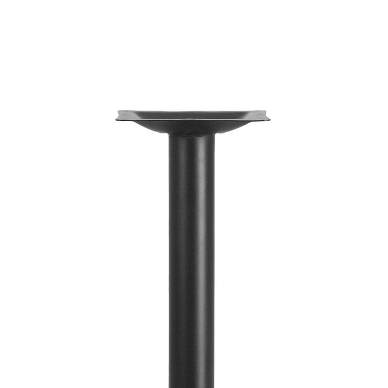 5'' x 22'' Restaurant Table T-Base with 3'' Dia. Table Height Column. Picture 2