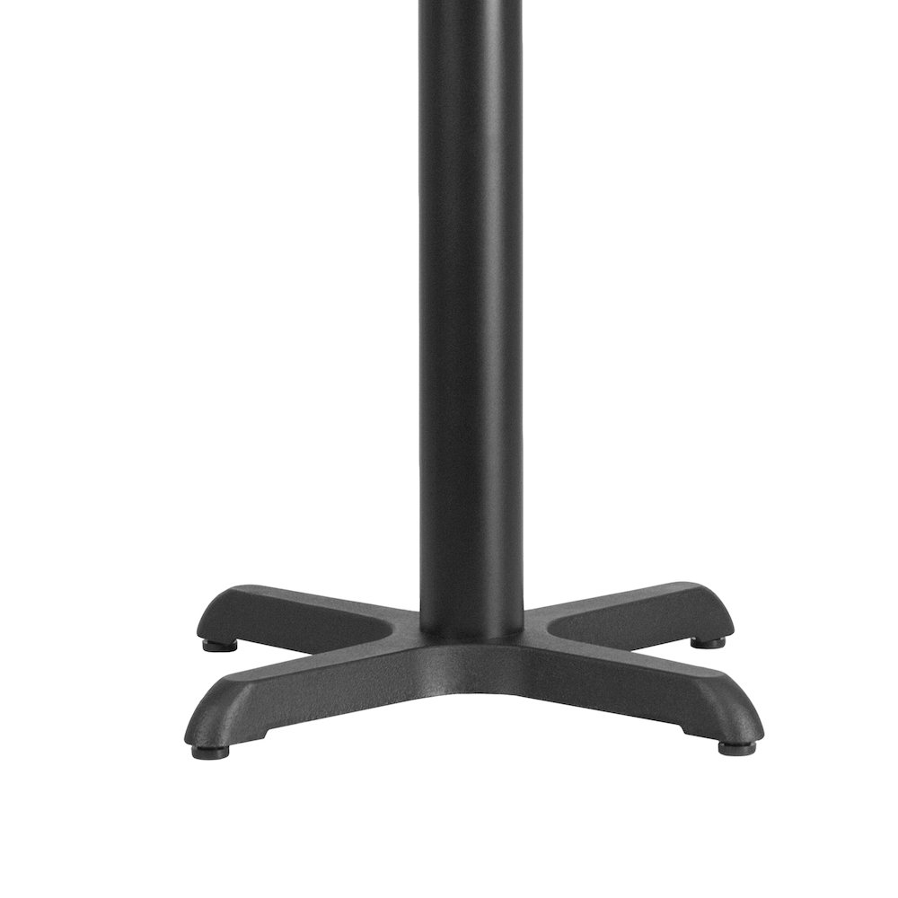 22'' x 22'' Restaurant Table X-Base with 3'' Dia. Table Height Column. Picture 10