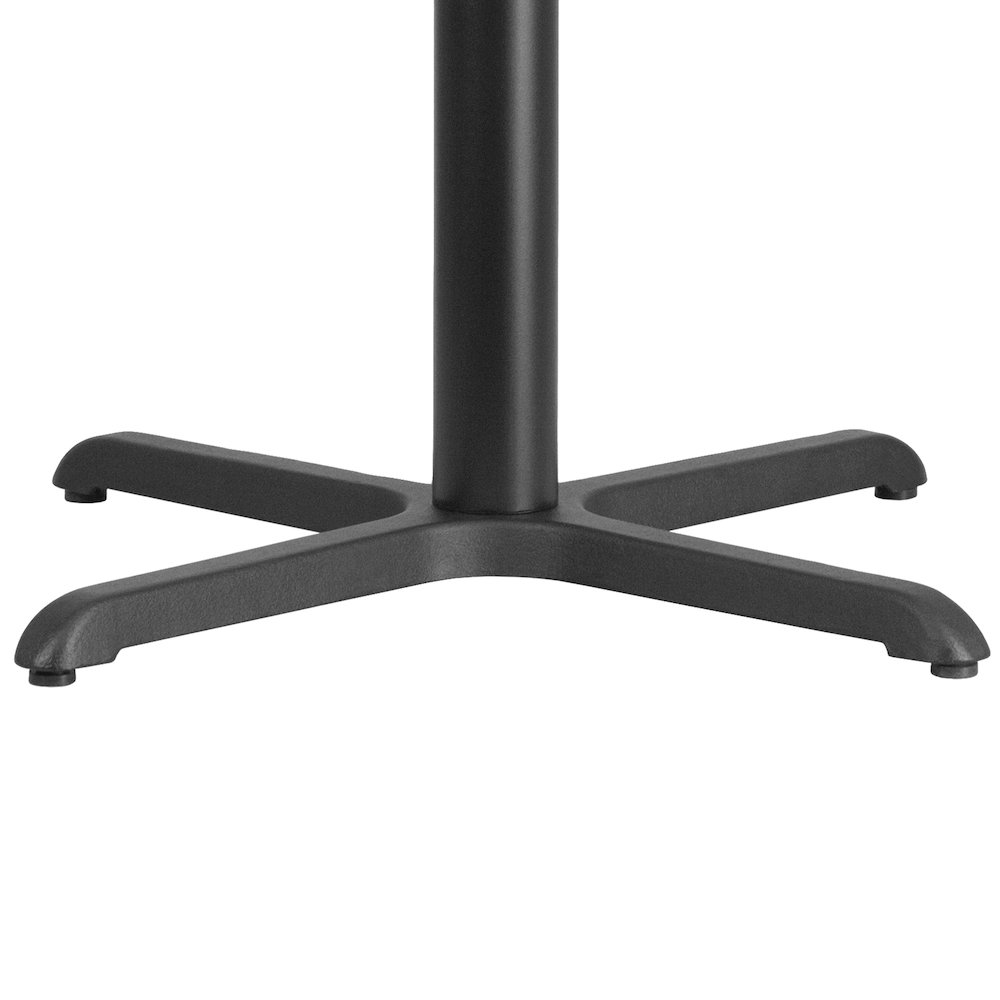 30'' x 30'' Restaurant Table X-Base with 3'' Dia. Table Height Column. Picture 7