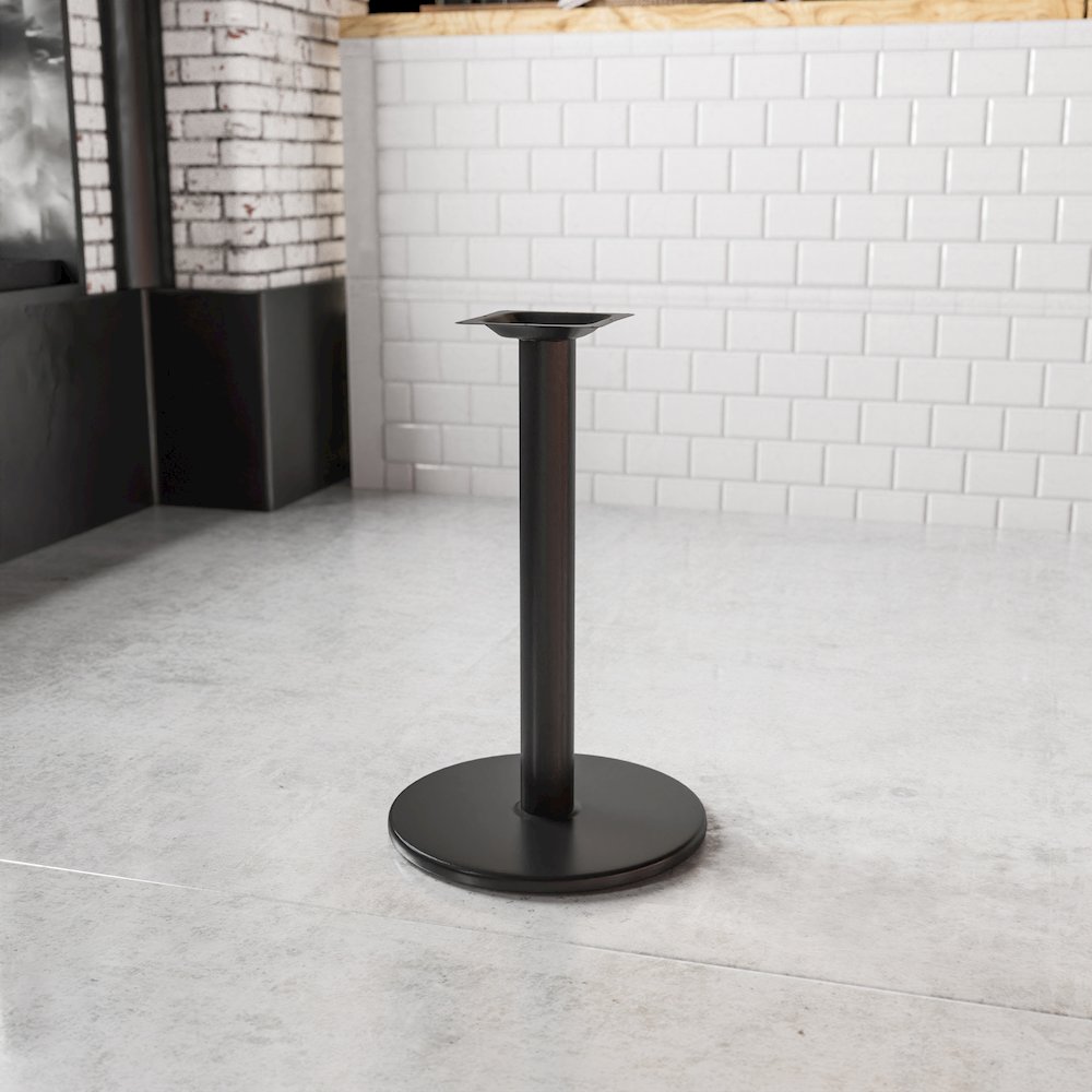 18'' Round Restaurant Table Base with 3'' Dia. Table Height Column. Picture 2