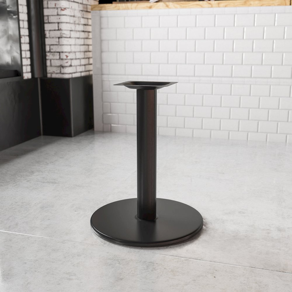 24'' Round Restaurant Table Base with 4'' Dia. Table Height Column. Picture 2