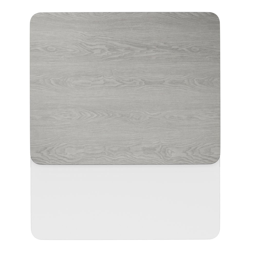 24'' x 30'' Rectangular Table Top with White or Gray Reversible Laminate Top. Picture 1