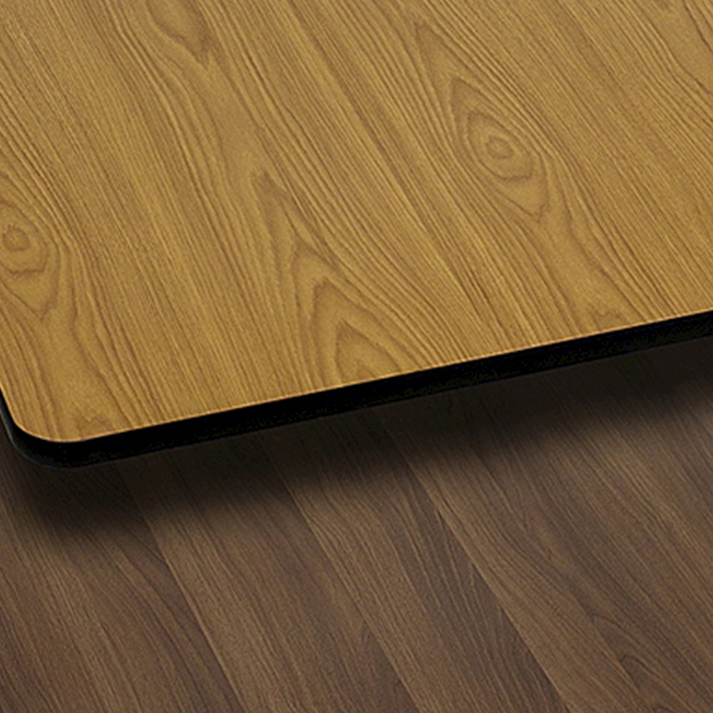 24'' x 42'' Rectangular Table Top with Natural or Walnut Reversible Laminate Top. Picture 3