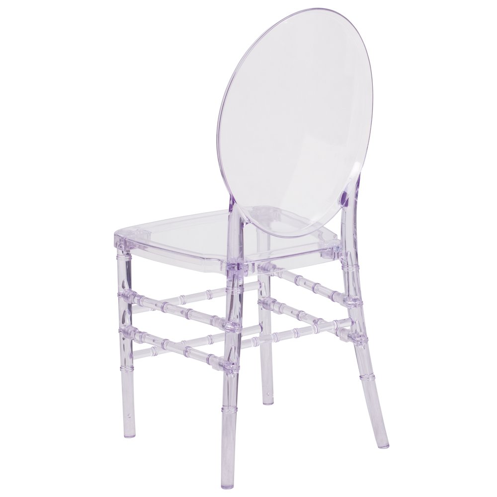 Elegance Crystal Ice Stacking Florence Chair. Picture 7