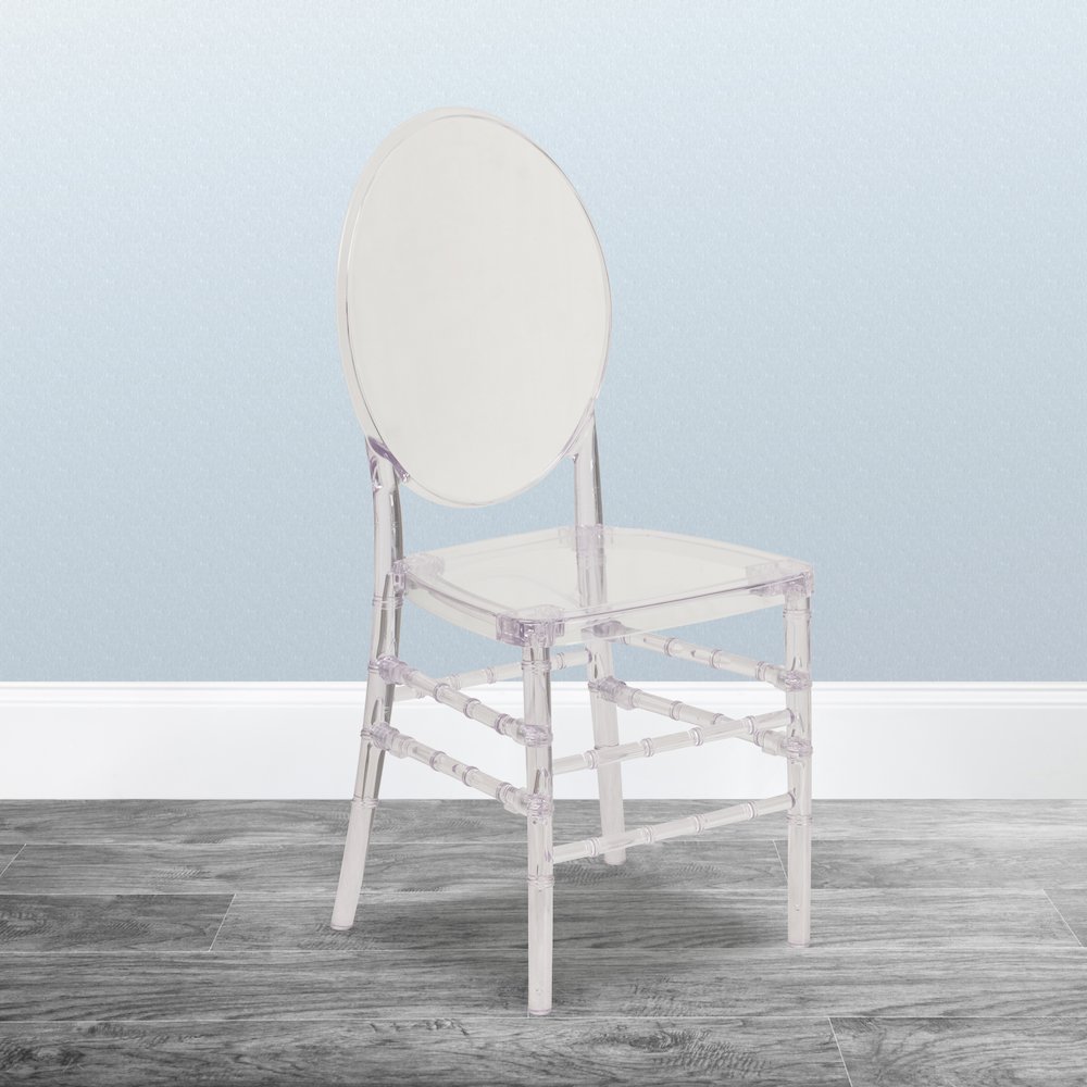 Elegance Crystal Ice Stacking Florence Chair. Picture 2