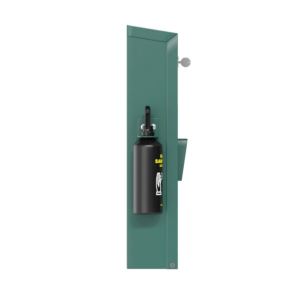 Pet Waste Bag Dispenser with Hand Sanitizer Bottle. Picture 10