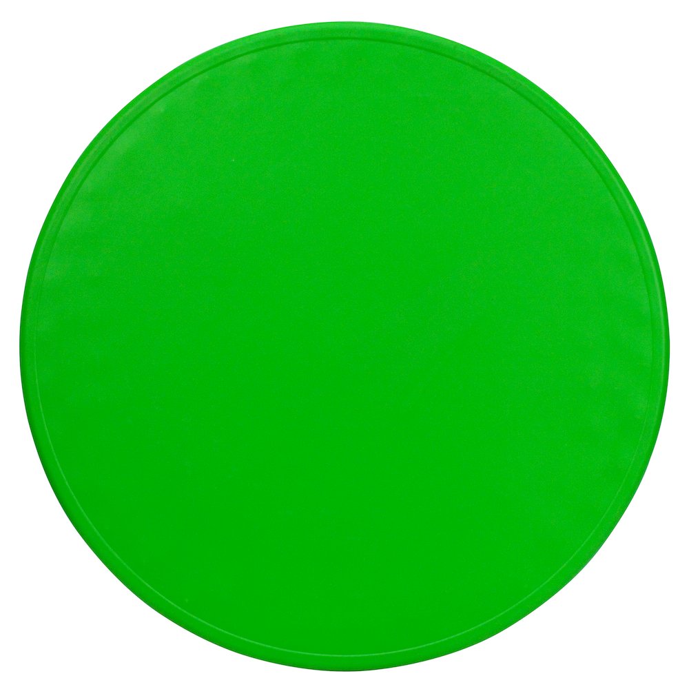 45'' Round Green Plastic Height Adjustable Activity Table. Picture 3
