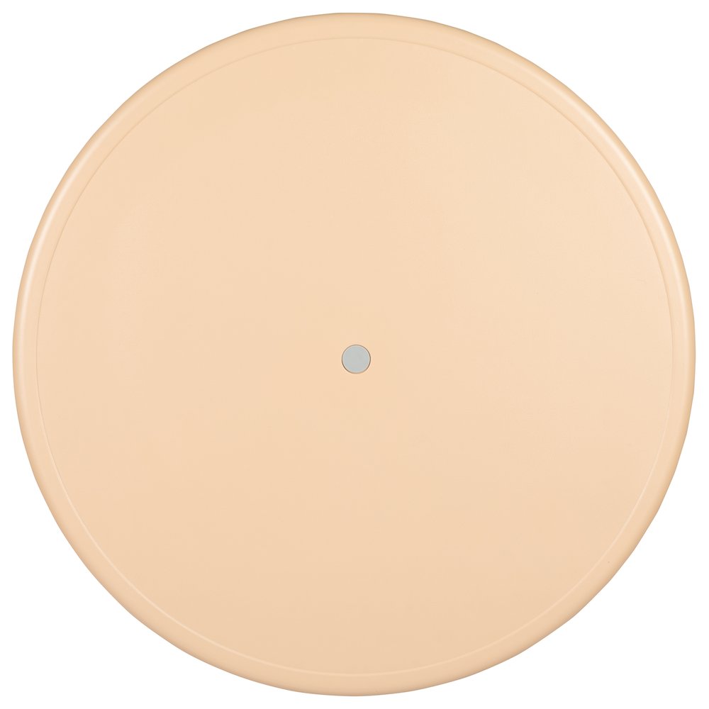 33" Round Natural Plastic Height Adjustable Activity Table. Picture 4