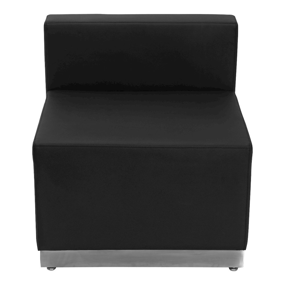 Black-LeatherSoft Reception Configuration, 9 Pieces. Picture 3
