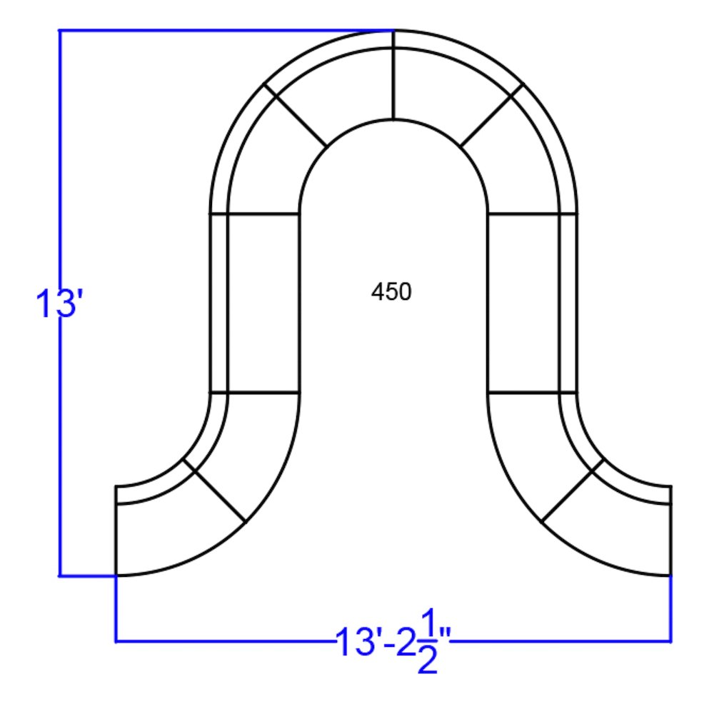 Black LeatherSoft Reception Configuration, 10 Pieces. Picture 2