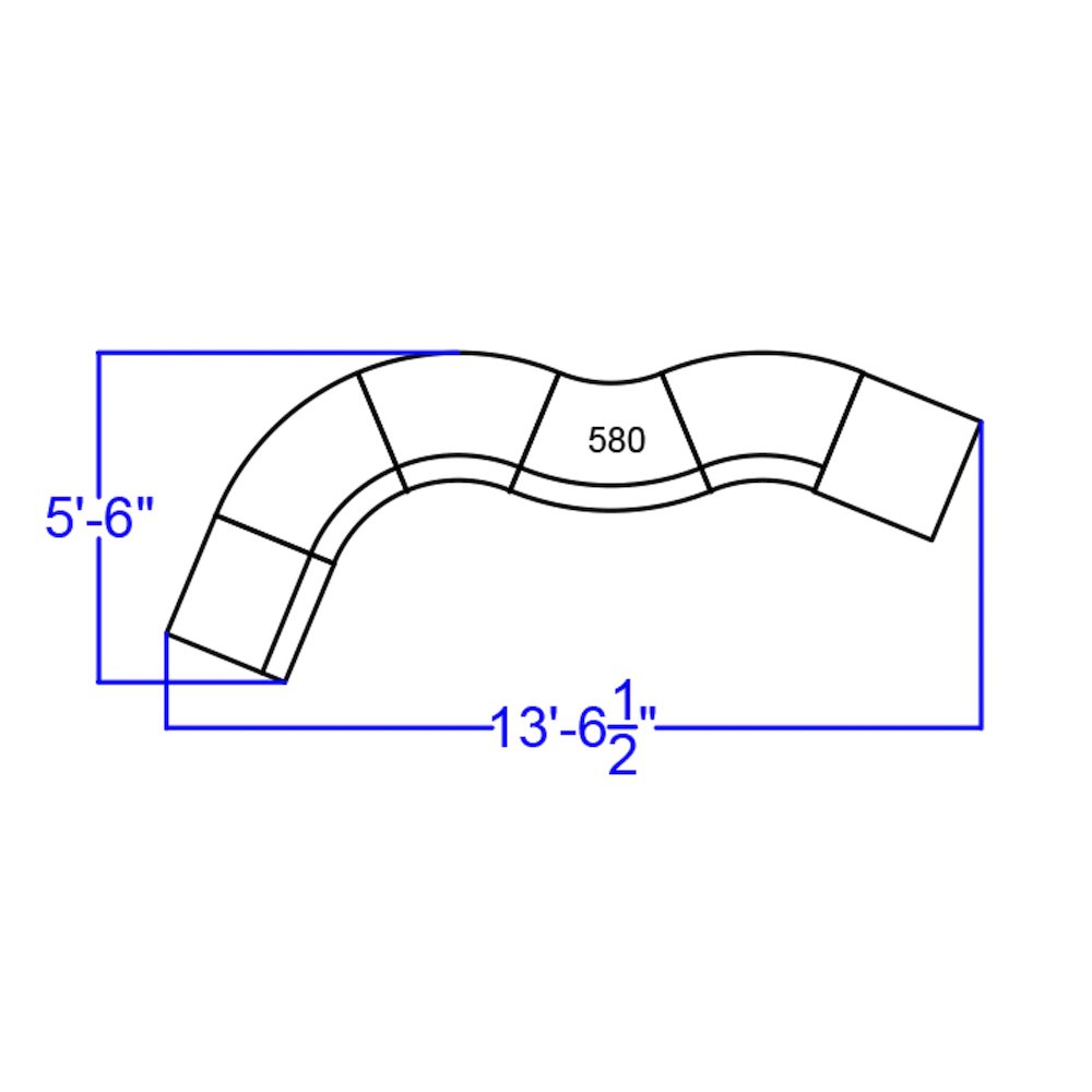 Black Leather Soft Reception Configuration, 5 Pieces. Picture 2
