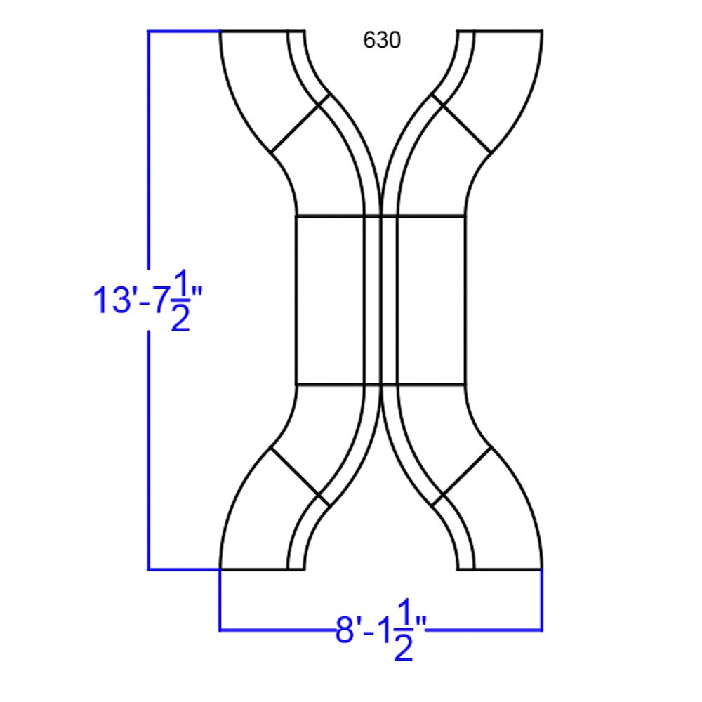 Black LeatherSoft Reception Configuration, 6 Pieces. Picture 2