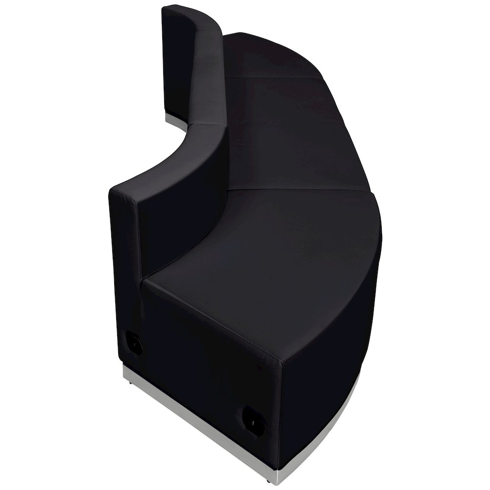 Alon Black LeatherSoft Reception Configuration, 3 Pieces. Picture 5