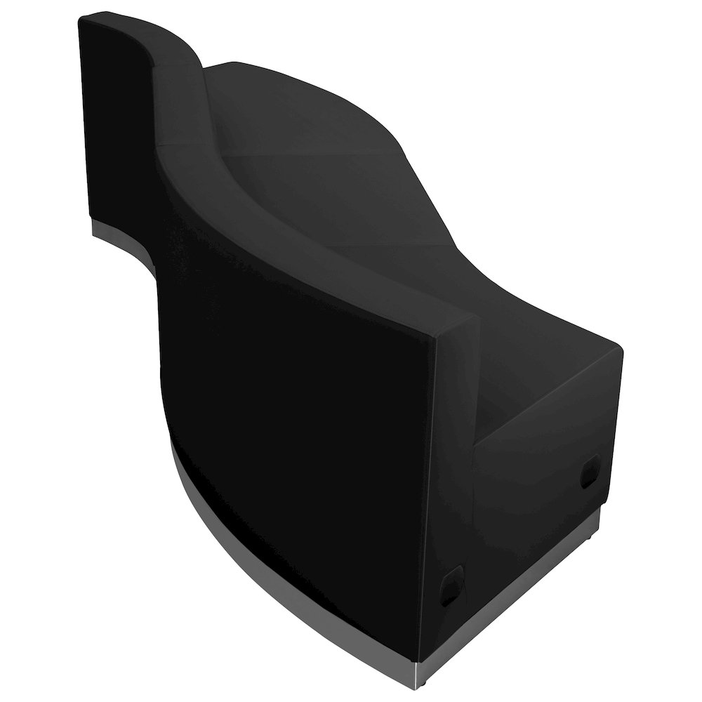 Alon Black LeatherSoft Reception Configuration, 3 Pieces. Picture 3