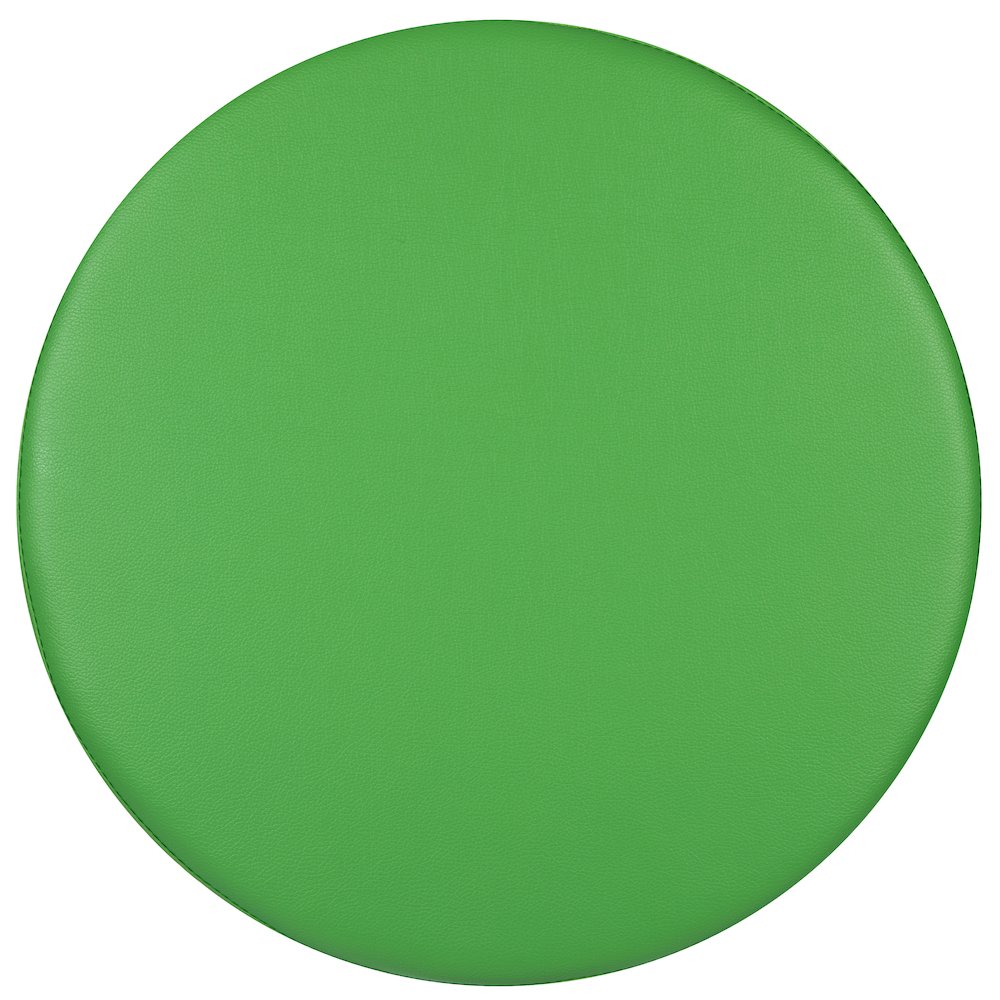 Soft Seating Circle for Classrooms and Common Spaces - 18" Seat Height (Green). Picture 9