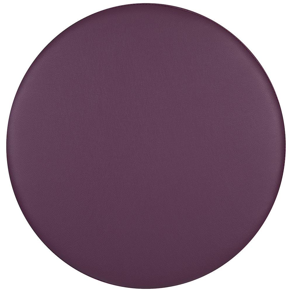 Soft Seating Circle for Classrooms and Common Spaces - 18" Seat Height (Purple). Picture 9