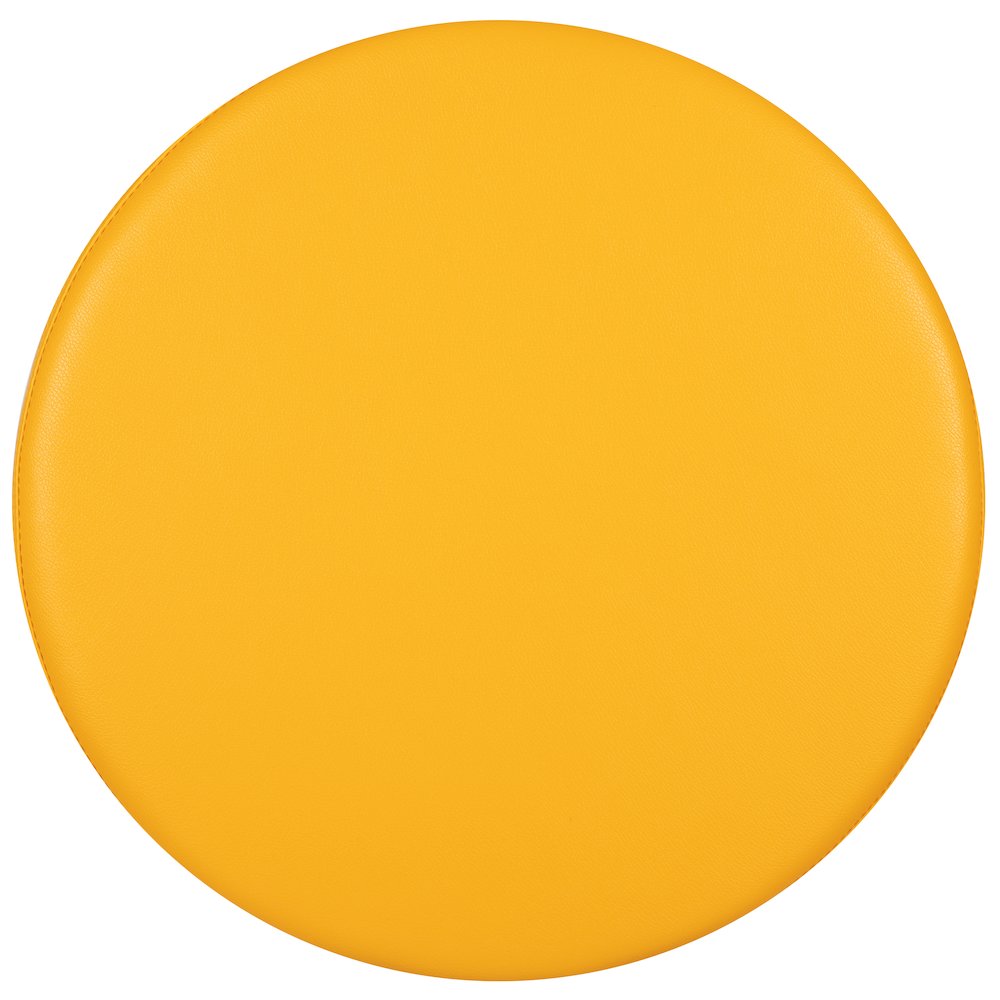 Soft Seating Circle for Classrooms and Common Spaces - 18" Seat Height (Yellow). Picture 9