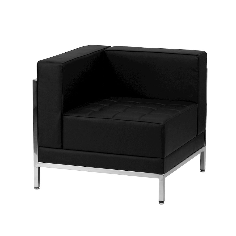 Imagination Black LeatherSoft Sectional Configuration, 9 Pieces. Picture 8