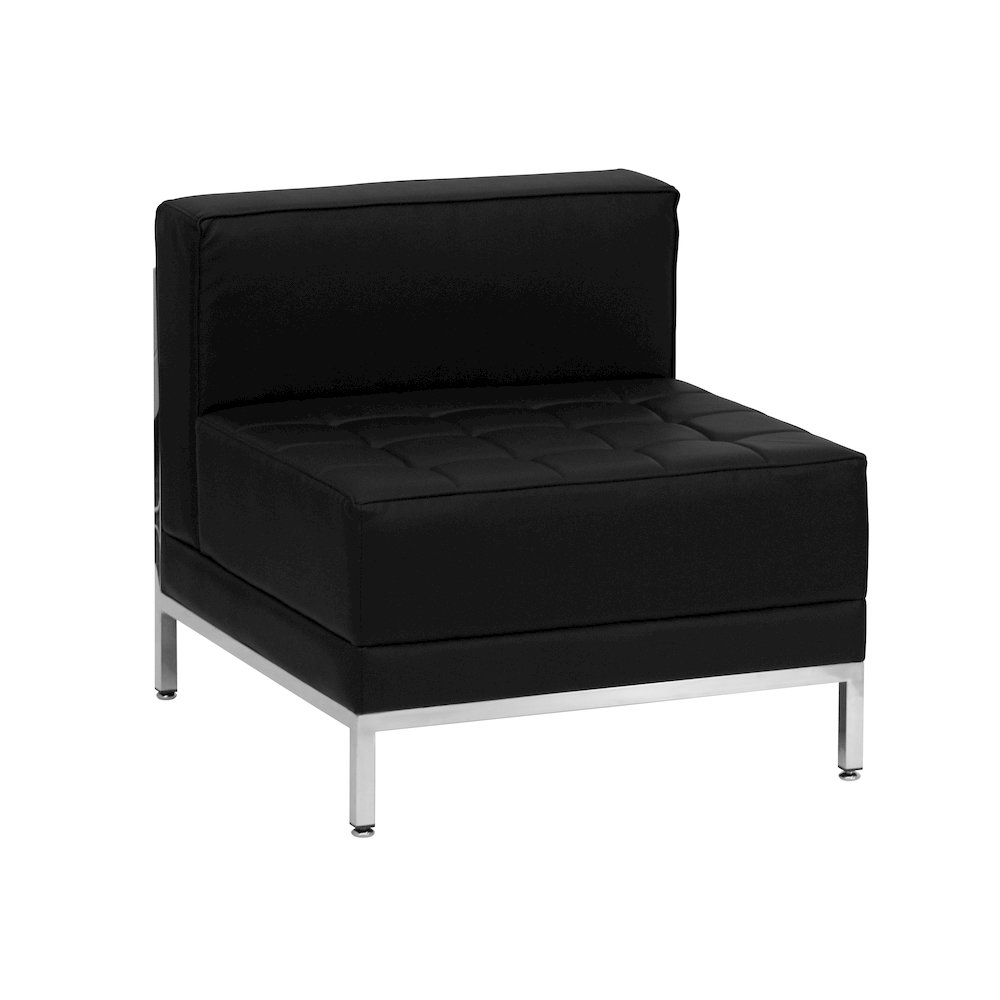 Imagination Black LeatherSoft Sectional Configuration, 9 Pieces. Picture 9
